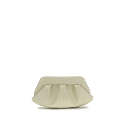 White Polyethylene Clutch Bag