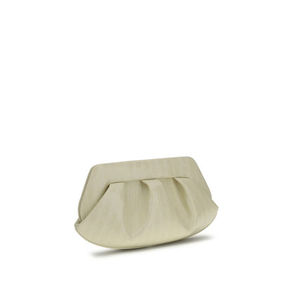 White Polyethylene Clutch Bag