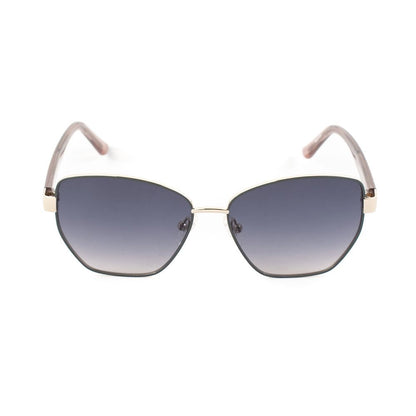 Gray Metal Sunglasses