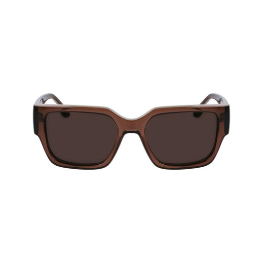 Brown Injected Sunglasses
