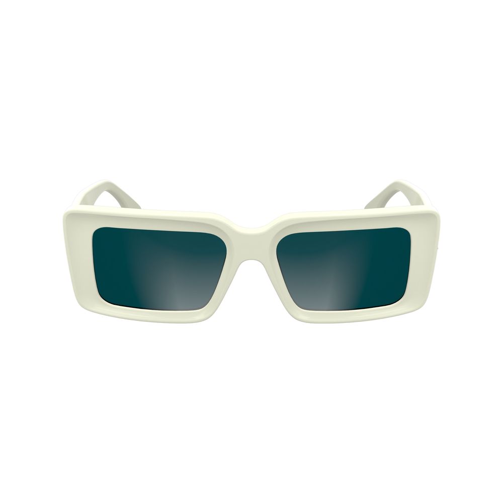 White Acetate Sunglasses