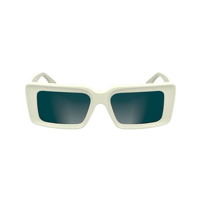 White Acetate Sunglasses