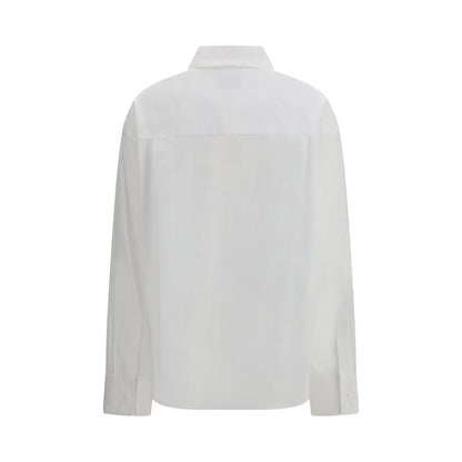 White Cotton Dress Shirt