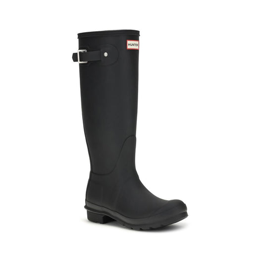 Black Rubber Rain Boots