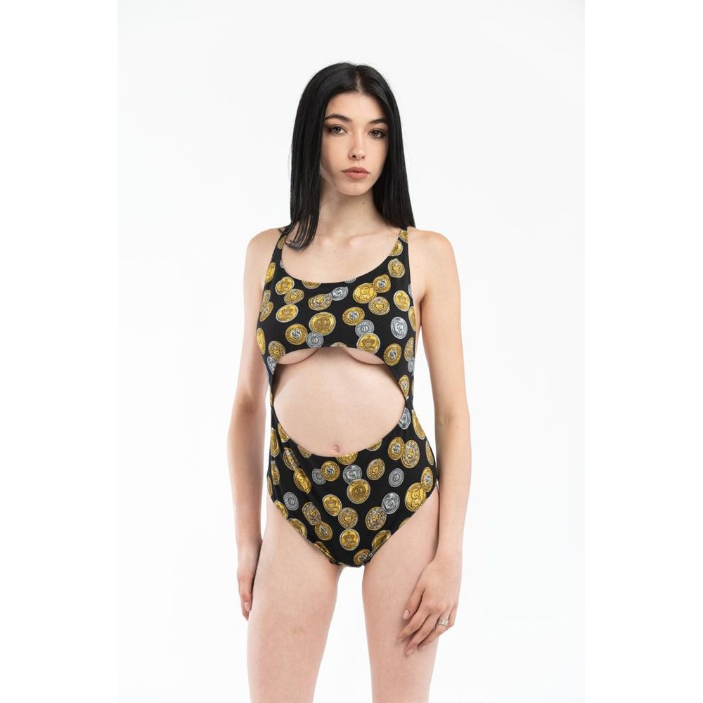 Black Cotton Bodysuit