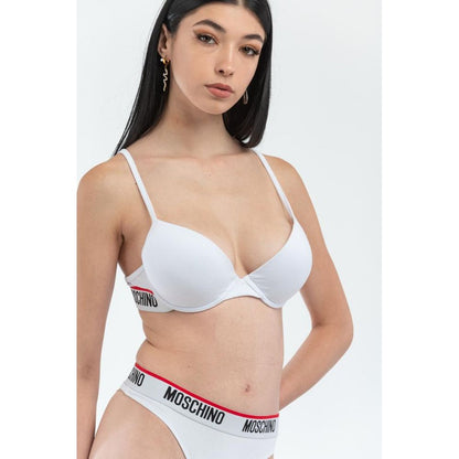 White Cotton Bra