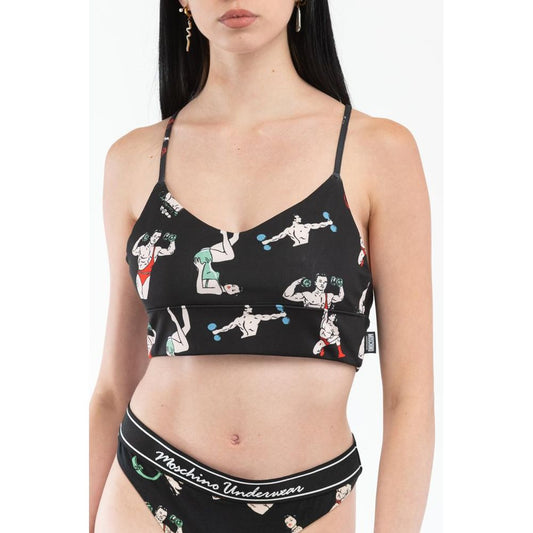 Black Polyester Tank Tops