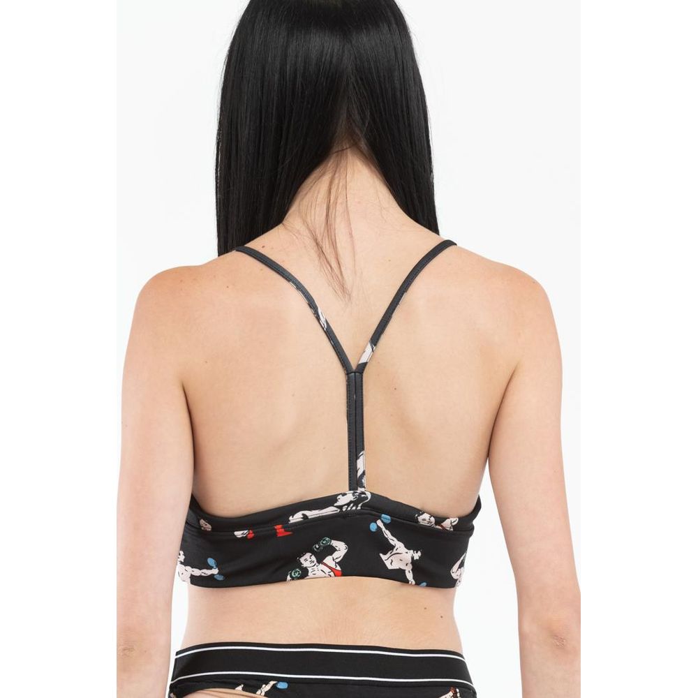 Black Polyester Tank Tops