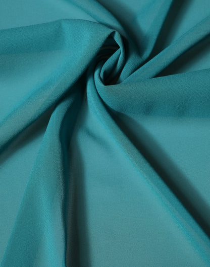 Blue Green Silk Neck Wrap Shawl Stole 200cm x 64cm Scarf