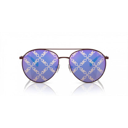 Brown Metal Sunglasses