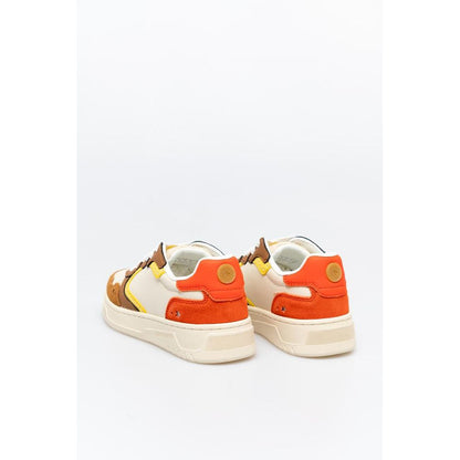 Multicolor Cowhide Low Top Sneakers