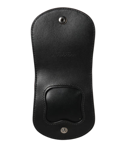 Burgundy Exotic Skin Condom Case Holder Pocket Wallet