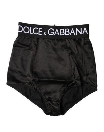 Black Logo Girdle High Waist Panty  Underwear