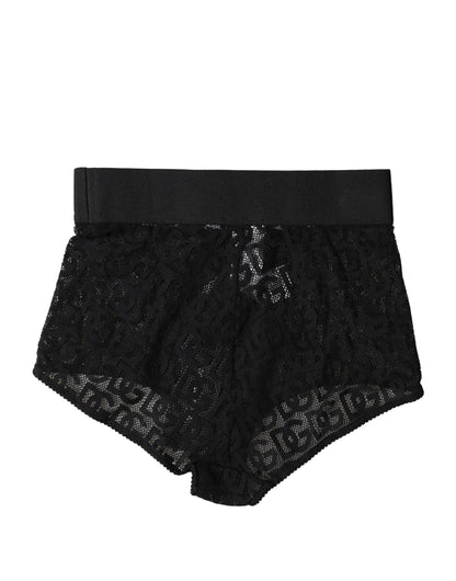 Black Logo Girdle High Waist Panty Underwear