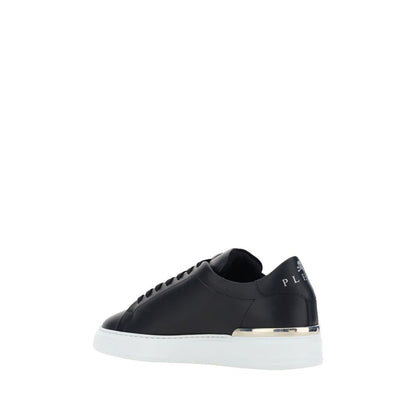 Black Rubber Low Top Sneakers