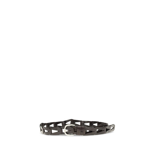 Black Calf Leather Bos Taurus Belt