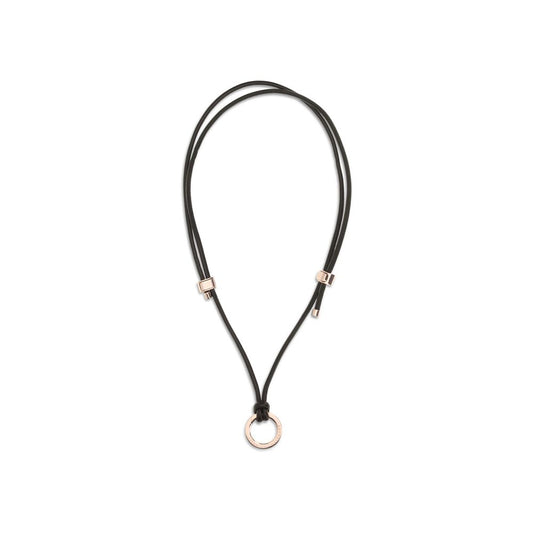 Brown Calf Leather Bos Taurus Keychain