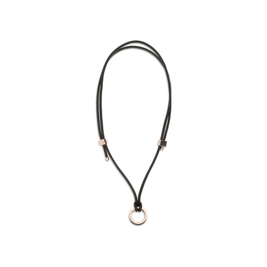 Brown Calf Leather Bos Taurus Keychain