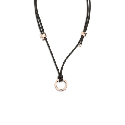 Brown Calf Leather Bos Taurus Keychain