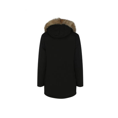 Black Cotton Parka