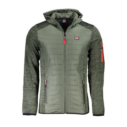Verde Polyester Men's Jacket