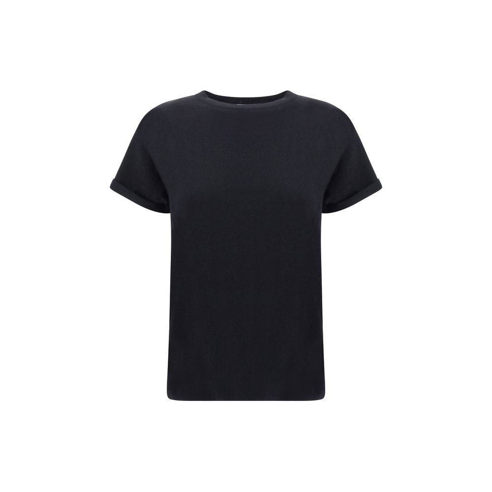 Black Nylon T-Shirt