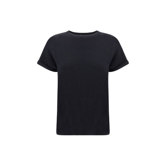 Black Nylon T-Shirt