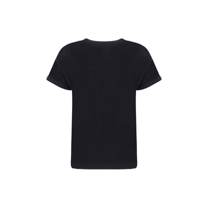 Black Nylon T-Shirt
