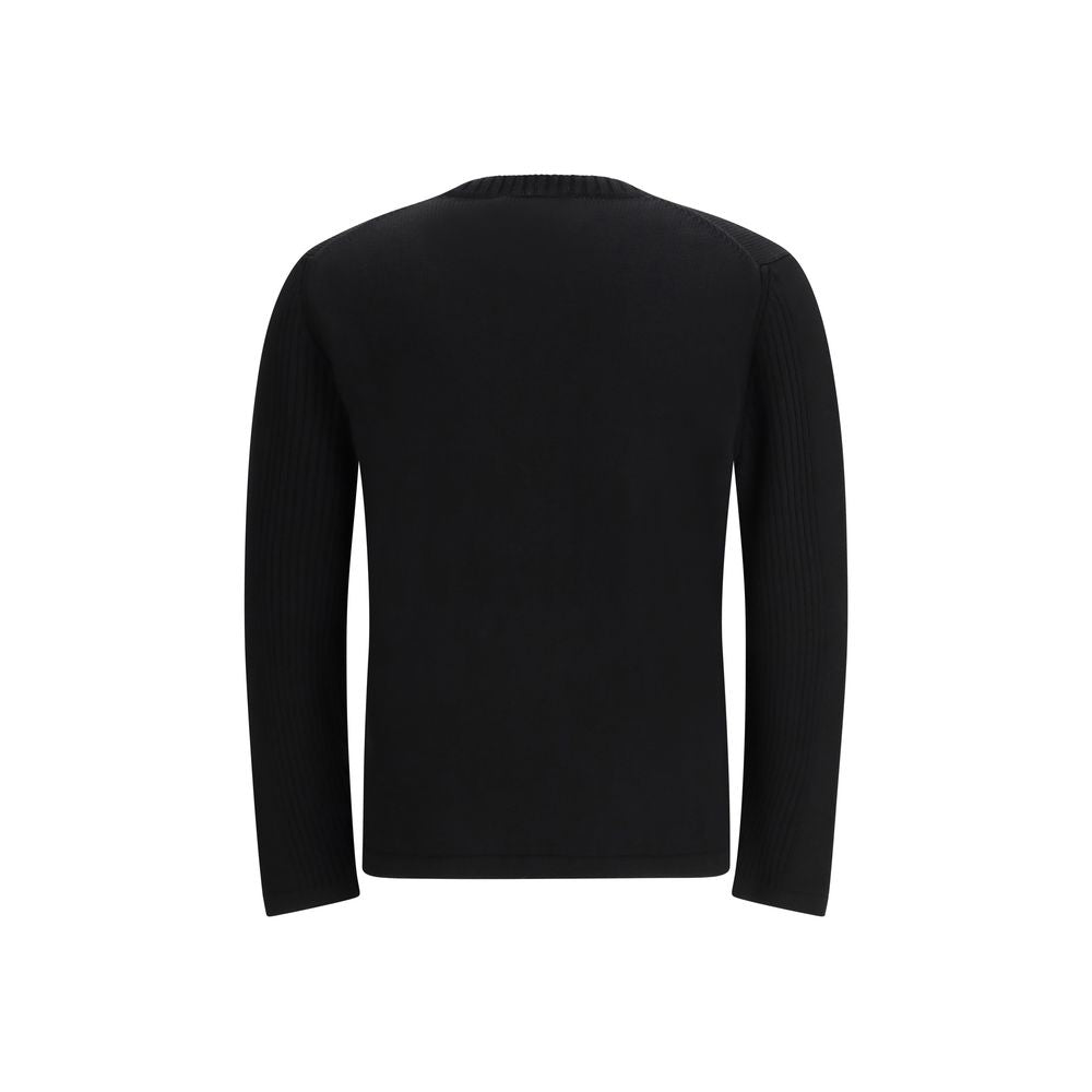 Black Fleece Wool Sweatshirt