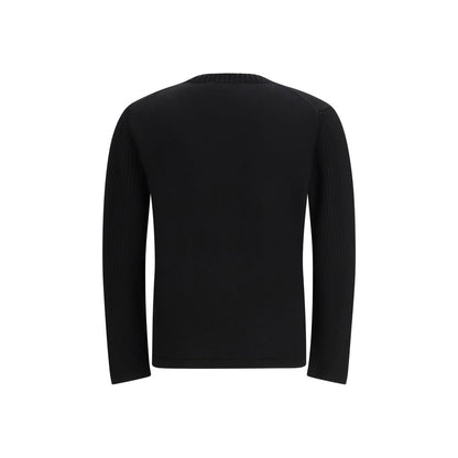 Black Fleece Wool Sweatshirt