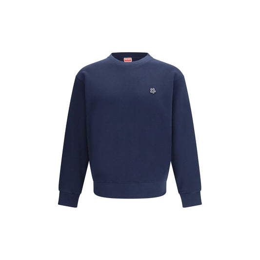 Blue Cotton Sweatshirt