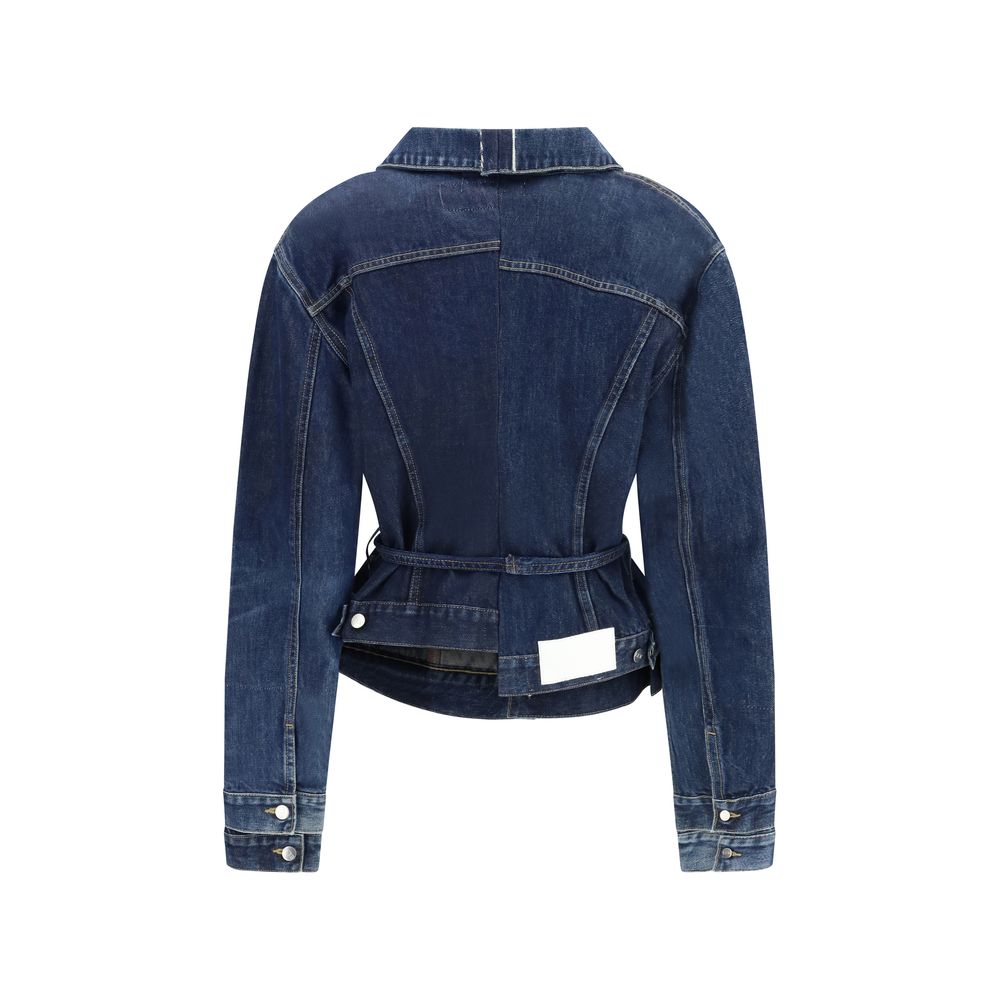 Blue Cotton Denim Jacket