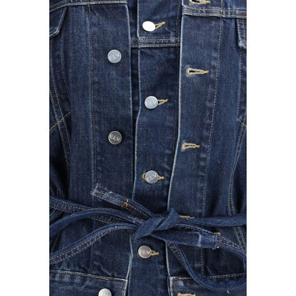 Blue Cotton Denim Jacket