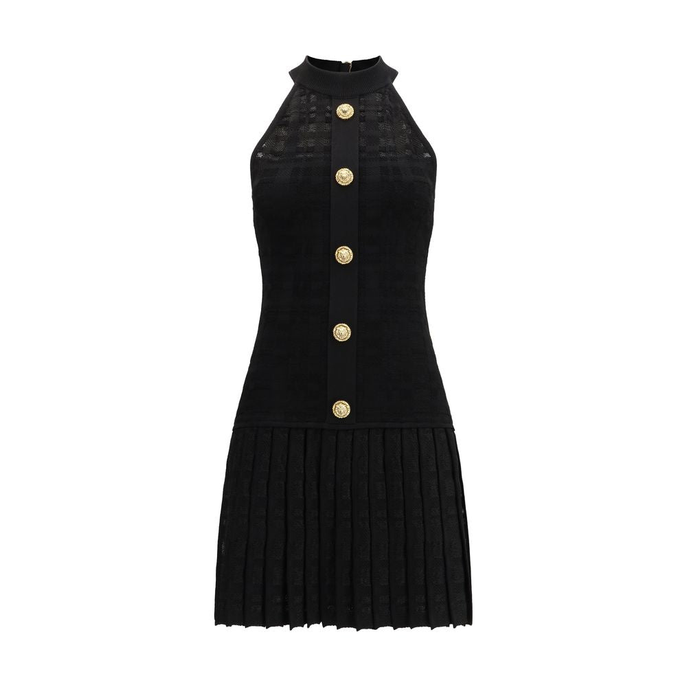 Black Viscose Cocktail Dress