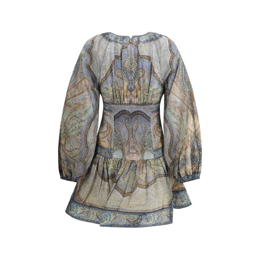 Multicolor Cotton Casual Dress