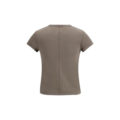 Brown Cotton T-Shirt