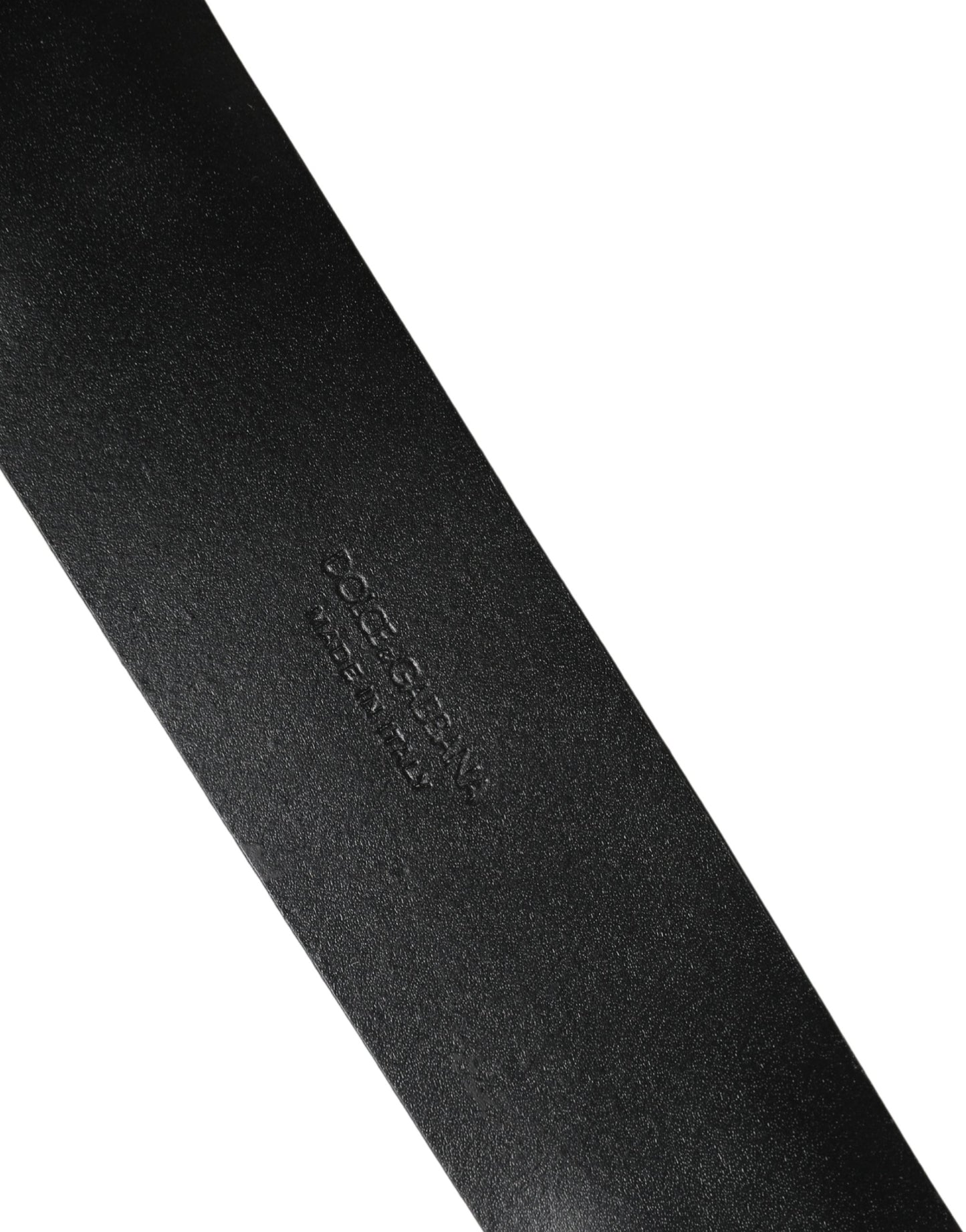 Men Black Classic Leather Metal Buckle Belt