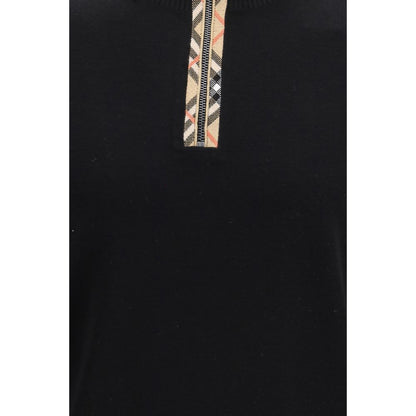 Black Wool Sweatshirt