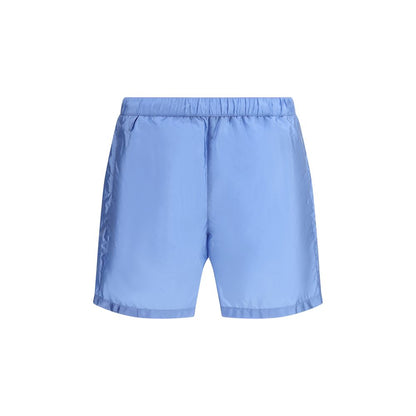 Blue Recycled Polyamide Swim Shorts