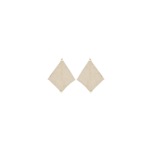 Gold Brass Earrings