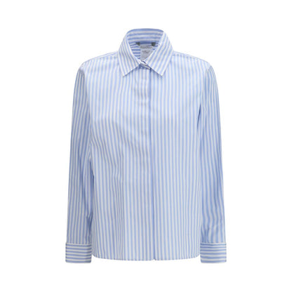 Blue Cotton Pattern Shirt