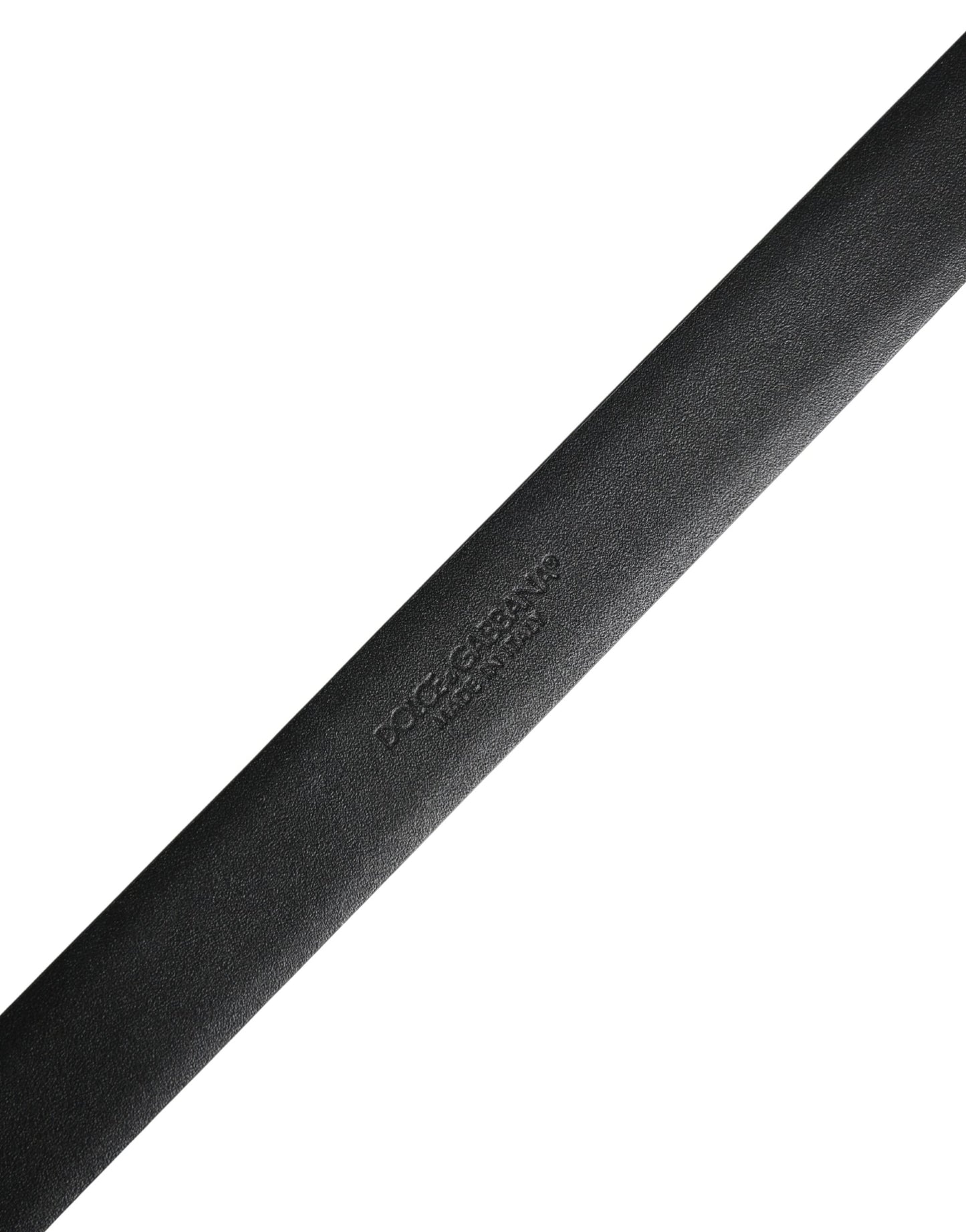 Men Blue Classic Leather Metal Buckle Belt