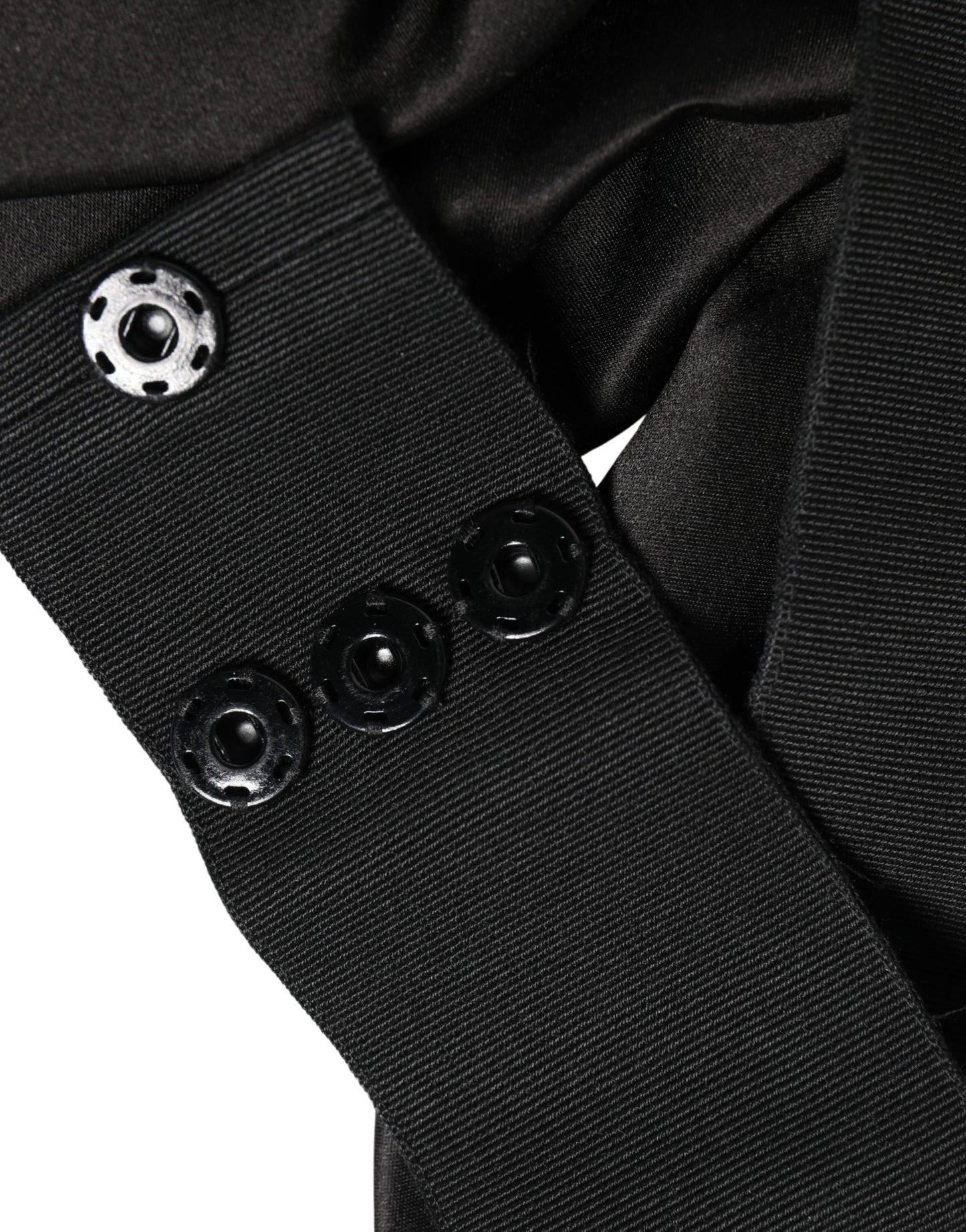 Black Silk Satin Sash Wide Waist Women Belt