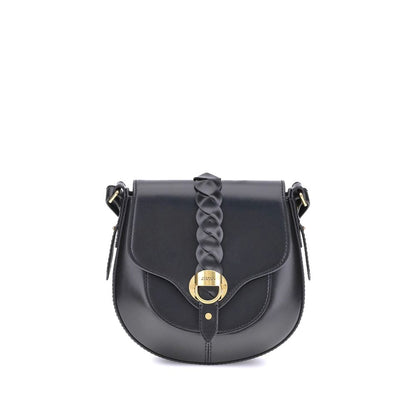 Black Calf Leather Bos Taurus Shoulder Bag