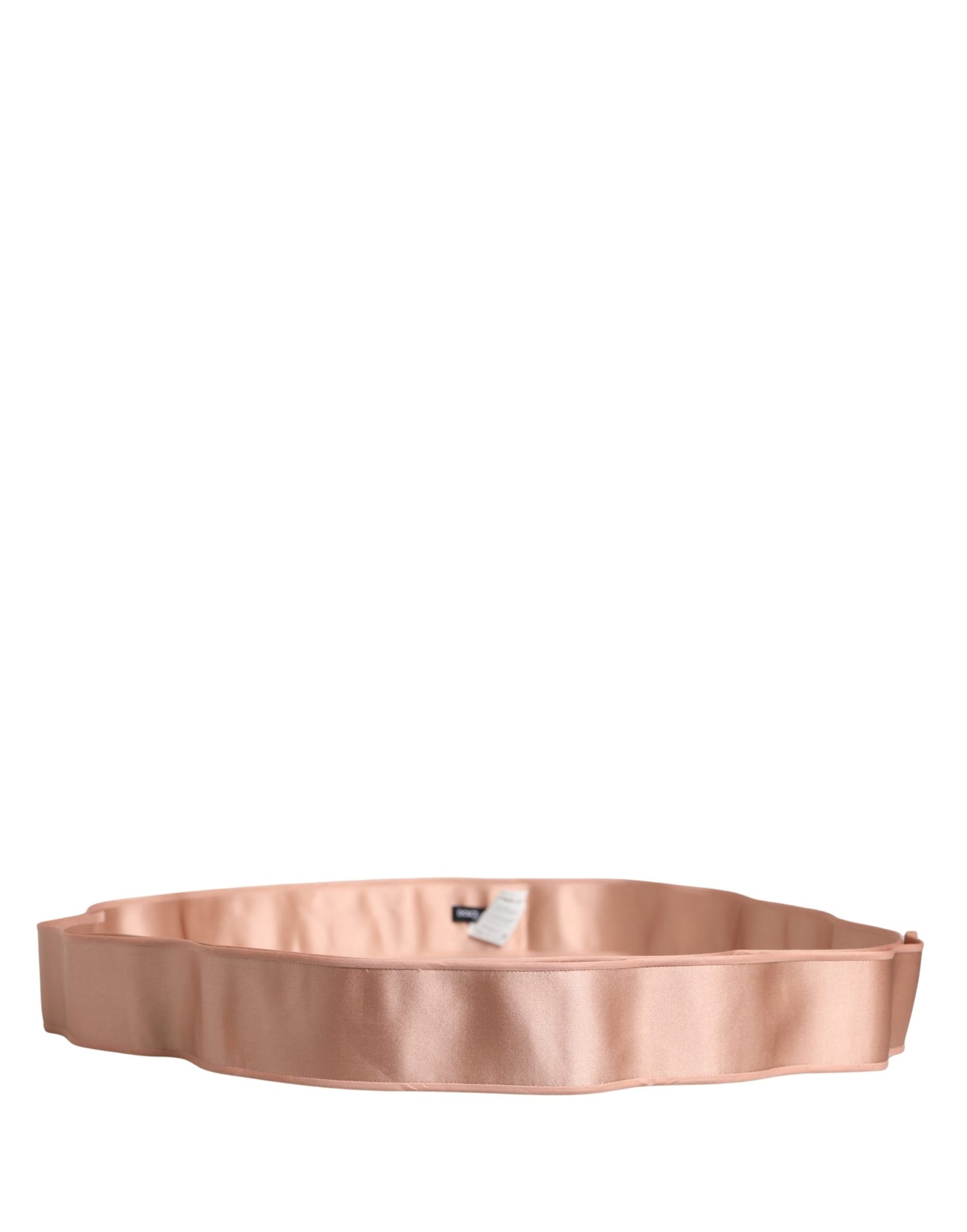 Light Pink Silk Satin Waist Women Cintura Belt