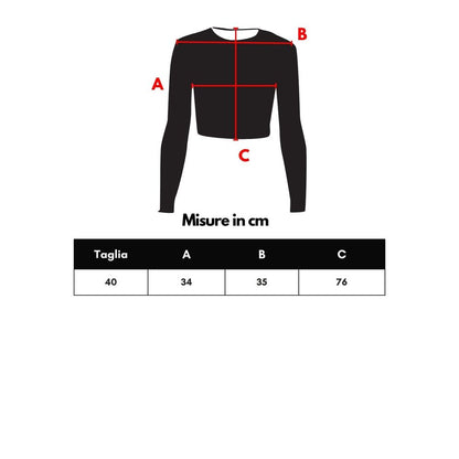 Bicolor Polyamide Sweatshirt