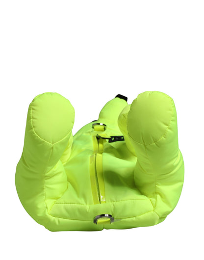 Green Polyester Animal Silhouette Waist Belt Borse Bag