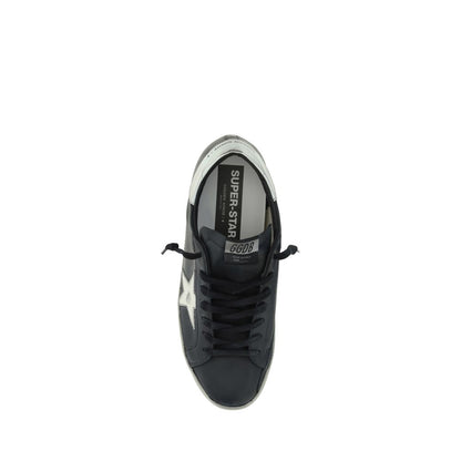 Black Rubber Low Top Sneakers