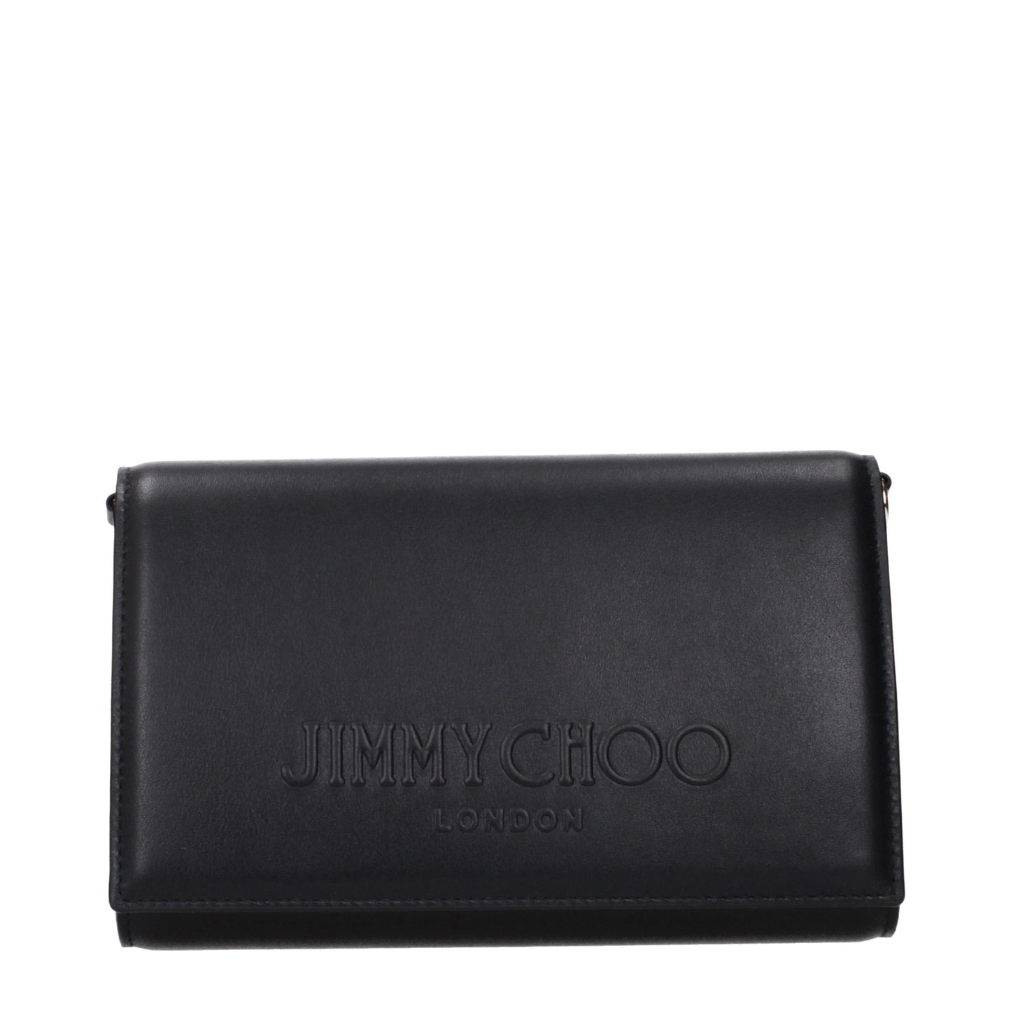 Black Leather Clutch Bag