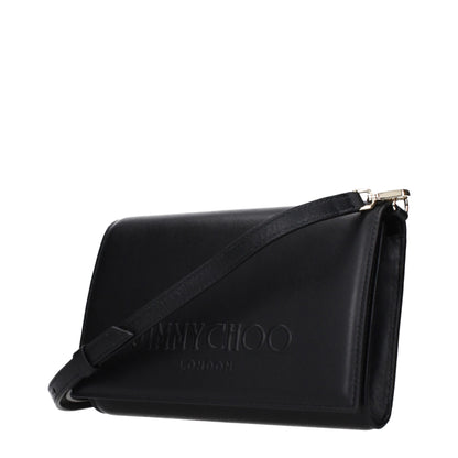 Black Leather Clutch Bag